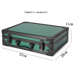 Rokxor Collectico Green Metal Case Watch Organiser with 18 Slots - Image 4