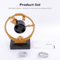 Rokxor Mechanix Gold Orbit Watch Winder - Image 8