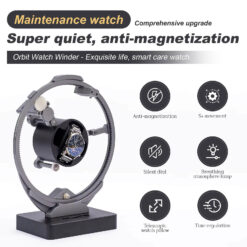 Rokxor Mechanix Grey Orbit Watch Winder - Image 3