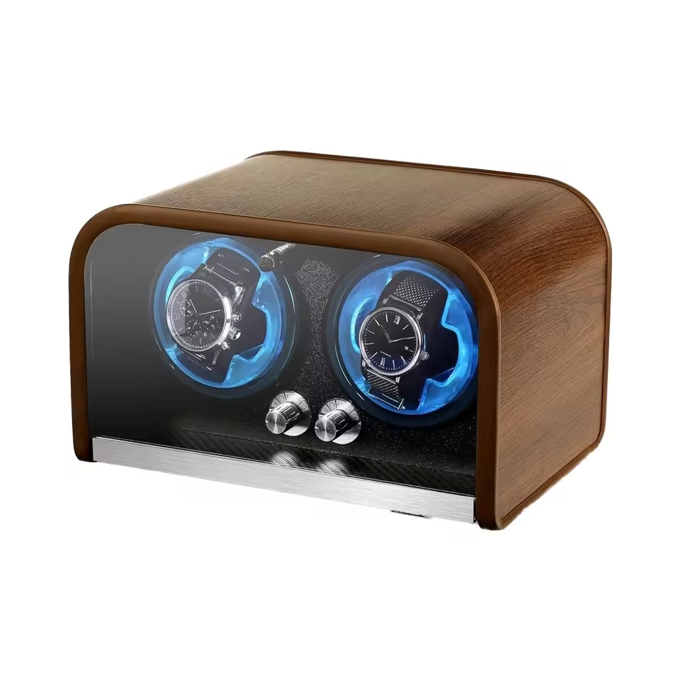 Rokxor Woodox Double Automatic Watch Winder