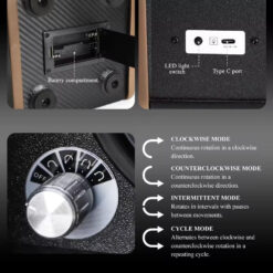 Single Automatic Watch Winder with smart stop technology