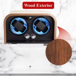 Woodox Double Automatic Watch Winder in UK