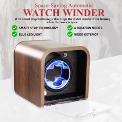 Woodox Single Automatic Watch Winder in USA